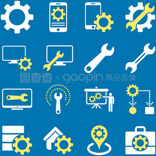 選項和服務(wù)工具圖標(biāo)集 | 商務(wù)信息咨詢